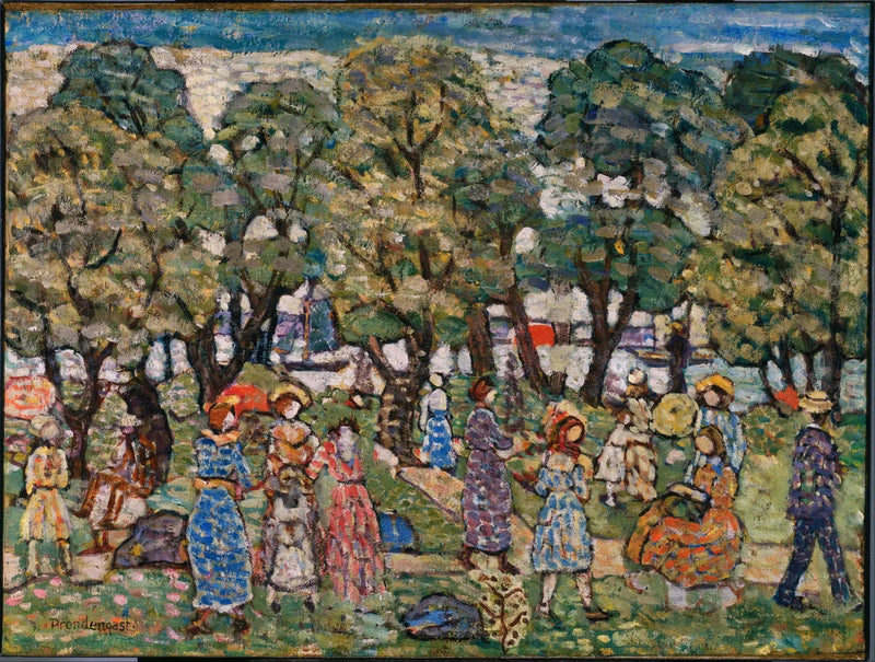 木々の下 - モーリス・プリンダーギャスト

Source:
Sous les arbres - Maurice Prendergast