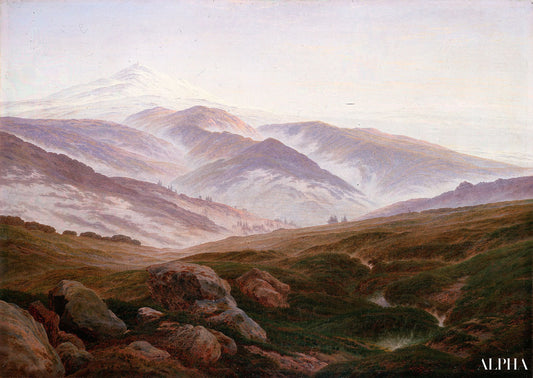 Souvenirs dans le massif des Géants - Caspar David Friedrich - Reproductions de tableaux et peintures haut de gamme