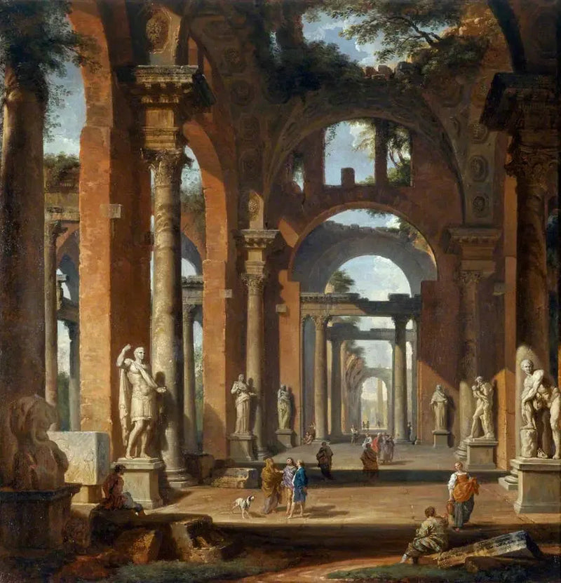 廃墟のアーケードの中の彫像 - ジョバンニ・パオロ・パニーニ

Source:
Statues dans une arcade en ruine - Giovanni Paolo Panini