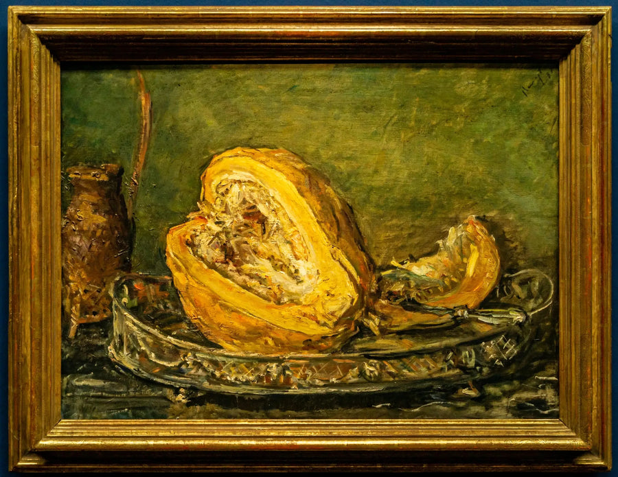 Still life with Melon - Max Slevogt image 1 copie de tableau peinte à la main