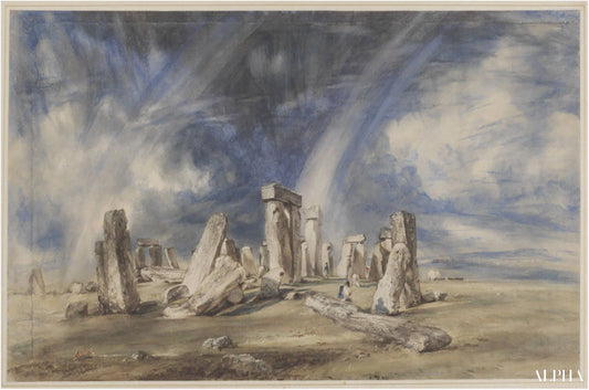 Stonehenge - John Constable - Reproductions de tableaux et peintures haut de gamme