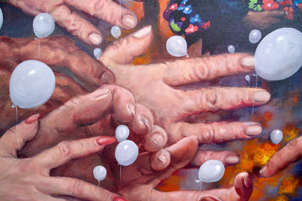 Stop Ukraine War | 100 x 80 cm Reproductions de tableaux à la peinture à l’huile