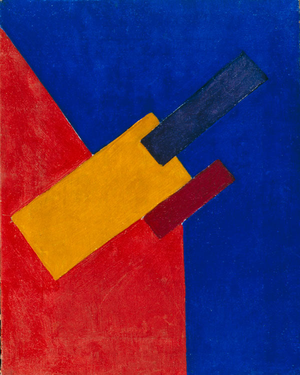 Suprématisme - Olga Rozanova image 1 reproduction artisanale de tableau