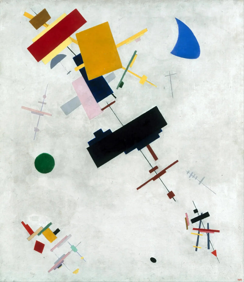 スプレマティズム（Supremus No. 56） - カジミール・マレーヴィチ

Source:
Suprématisme (Supremus n° 56) - Kazimir Malevich