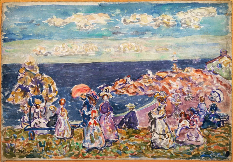 ビーチで - モーリス・プリンダガスト

Source:
Sur la plage - Maurice Prendergast
