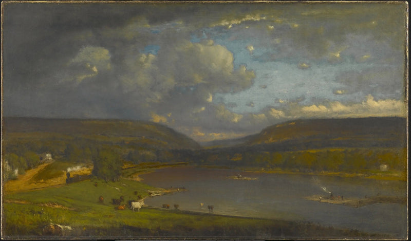 デラウェア川の上 - ジョージ・イネス

Source:
Sur le fleuve Delaware - George Inness