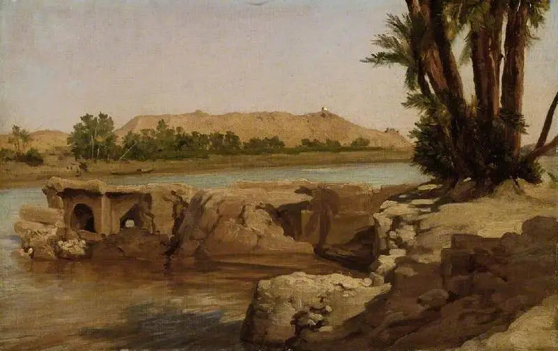 ナイル川、1868年 - フレデリック・レイトン

Source:
Sur le Nil, 1868 - Frederic Leighton