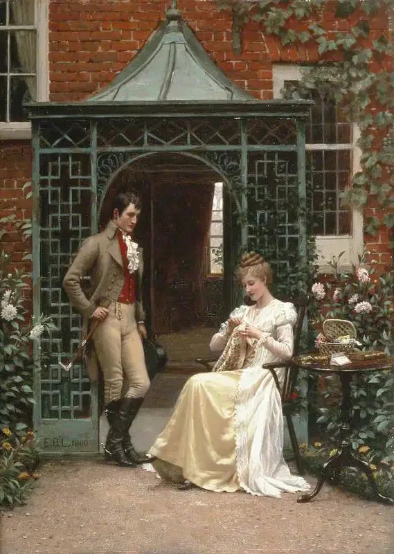 扉の前で - エドマンド・ブレア・レイトン

Source:
Sur le seuil - Edmund Blair Leighton