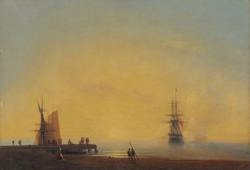 道路を走る夜 - イワン・アイヴァゾフスキー

Source:
Sur les routes, le soir - Ivan Aïvazovski