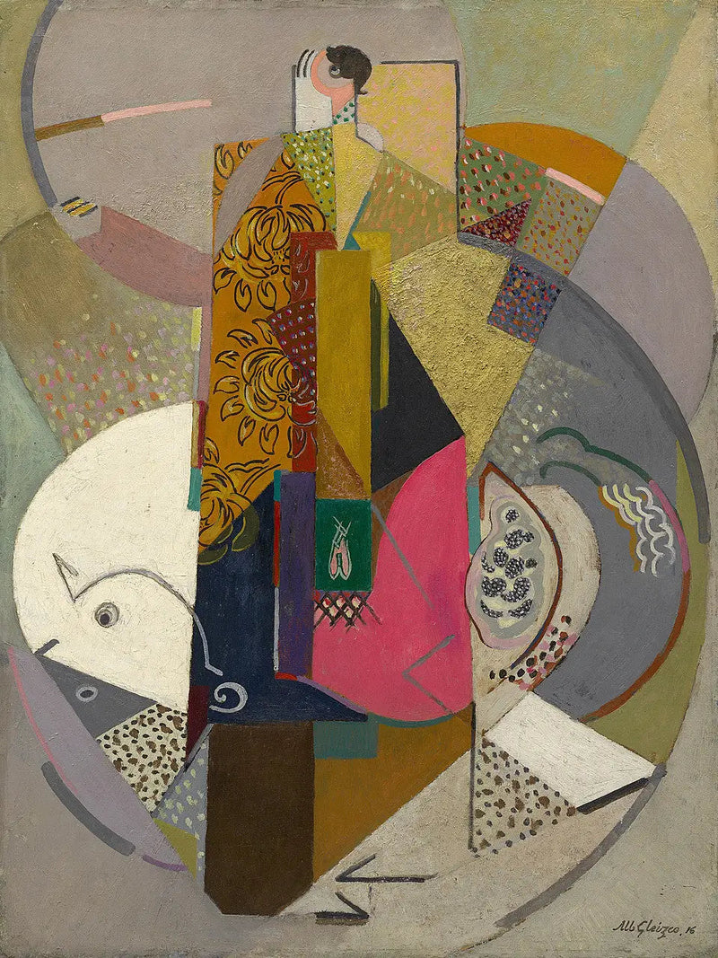 高等学校の馬術師の上に - アルベール・グレイズ

Source:
Sur une écuyère de haute école - Albert Gleizes