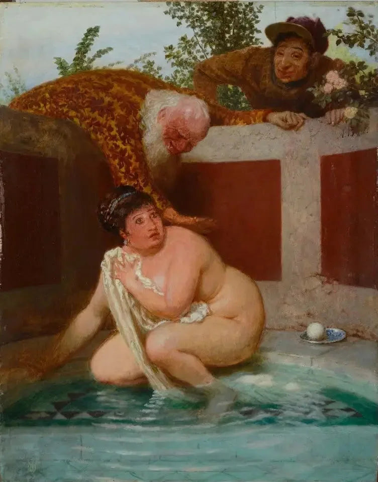 スザンナと二人の老人 - アーノルド・ベックリン

Source:
Susanna et les deux vieillards - Arnold Böcklin