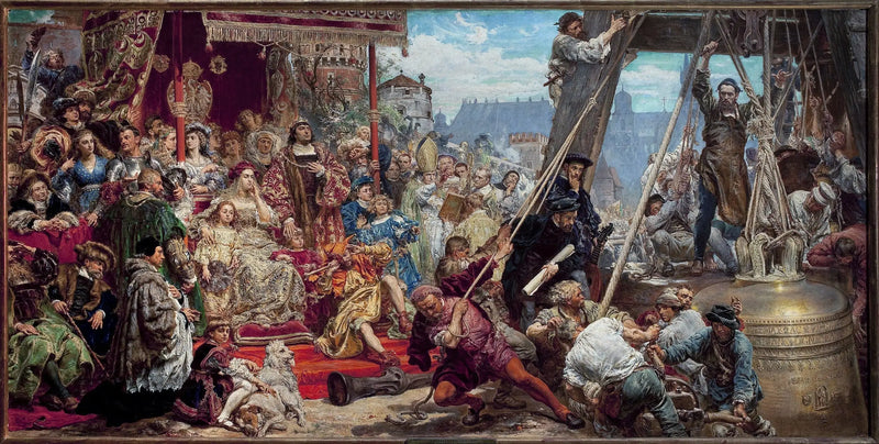 シジスモンドの鐘の吊り下げ - ヤン・マテイコ

Source:
Suspension de la Cloche Sigismond - Jan Matejko