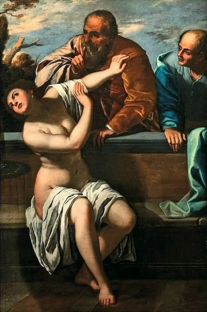 スザンヌと老人たち - アルテミシア・ジェンティレスキ

Source:
Suzanne et les vieillards - Artemisia Gentileschi