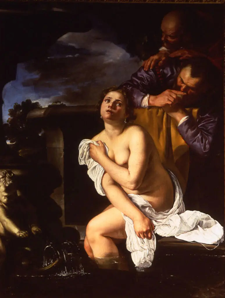 スザンヌと老人たち - アルテミシア・ジェンティレスキ

Source:
Suzanne et les Vieillards - Artemisia Gentileschi