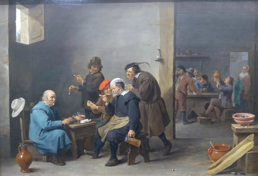 タバギー - 「白い帽子の男」 - デヴィッド・テニエール・ル・ジュヌ

Source:
Tabagie - "L'homme au chapeau blanc" - David Teniers le Jeune