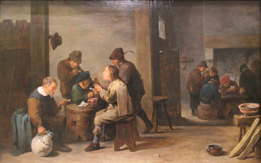 タバジー（船員の娯楽） - デイヴィッド・テニエール・ジュニア

Source:
Tabagie (Les amusements des matelots) - David Teniers le Jeune