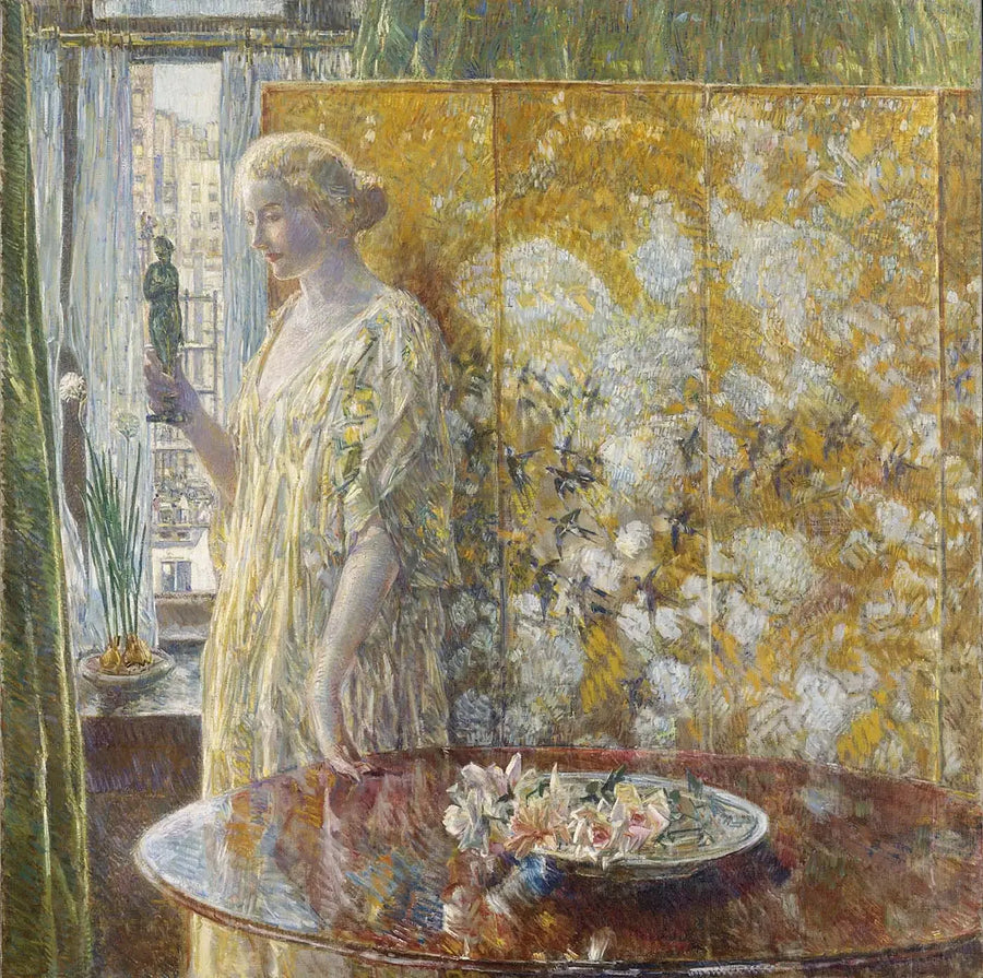 タンアグラ（レ・バティッサール、ニューヨーク） - チルド・ハッサム

Source:
Tanagra (Les Bâtisseurs, New York) - Childe Hassam