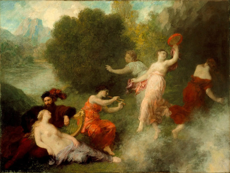 ヴェヌスベルクのタンホイザー - アンリ・ファンタン＝ラトゥール

Source:
Tannhäuser sur le Venusberg - Henri Fantin-Latour