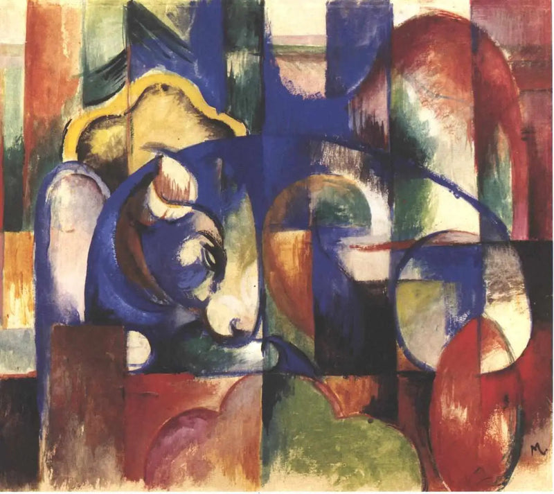 嘘つきの雄牛 - フランツ・マルク