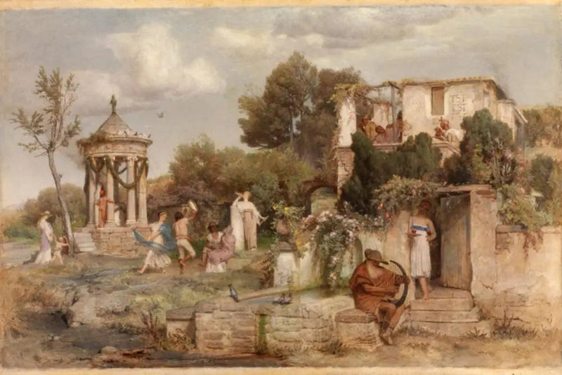ローマのワインバー - アルノルト・ベックリン

Source:
taverne à vin romaine - Arnold Böcklin