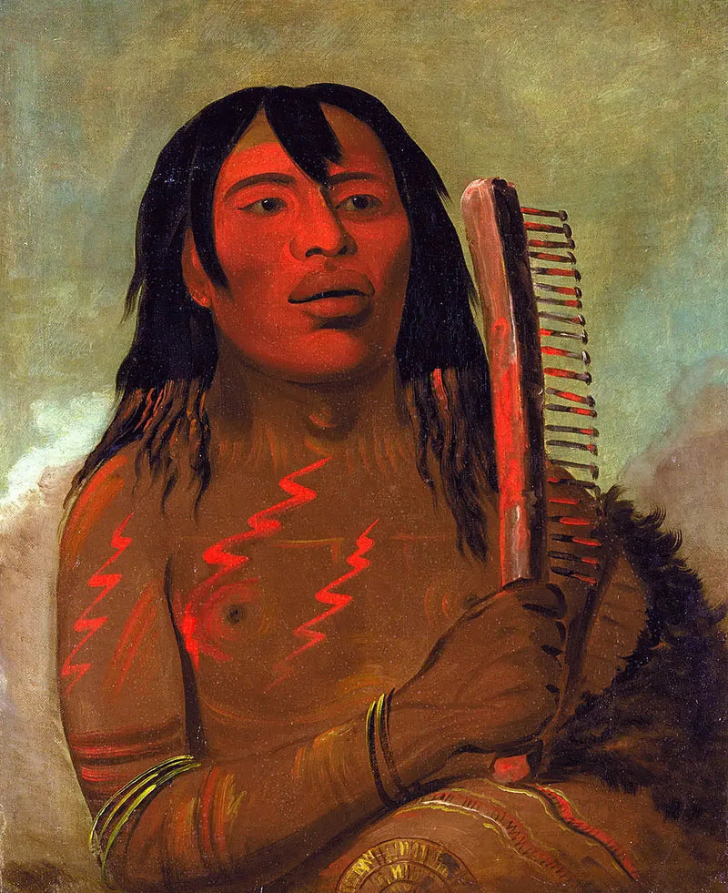 チャ・デ・サ・コ・マ・ピー、クマの子 - ジョージ・キャトリン

Source:
Tcha-dés-sa-ko-máh-pee, l'enfant de l'ours - George Catlin