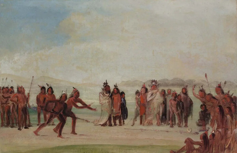 チュンキー、リングと棒を使ったマンダン遊び - ジョージ・キャトリン

Source:
Tchung-kee, un jeu mandan joué avec un anneau et une perche - George Catlin
