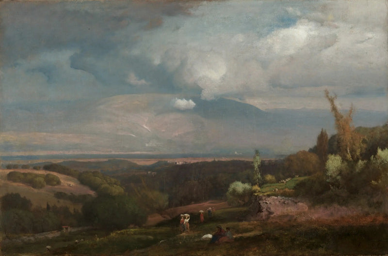 アルバンの丘の接近する嵐 - ジョージ・イネス

Source:
Tempête approchant des collines d'Alban - George Inness