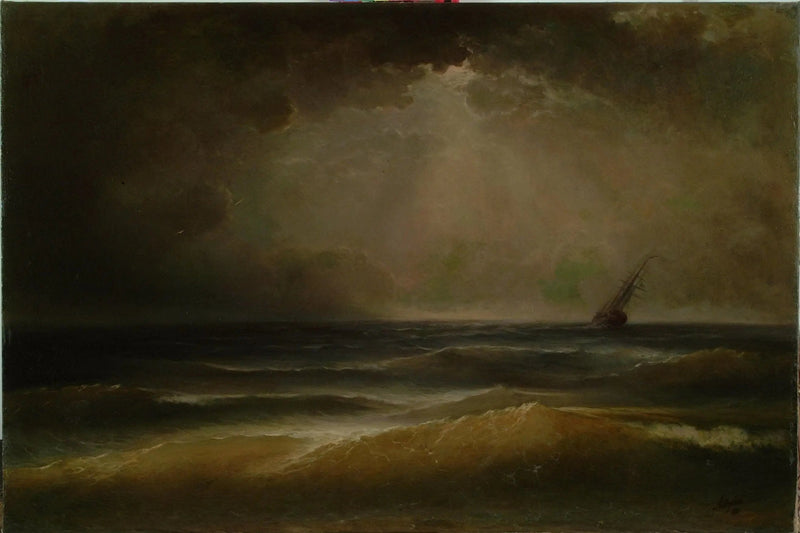 嵐 - イワン・アイヴァゾフスキー

Source:
Tempête - Ivan Aïvazovski