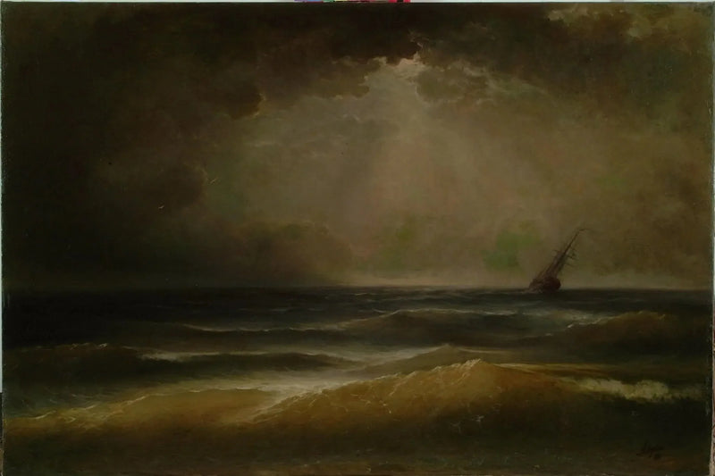 嵐 - イワン・アイヴァゾフスキー

Source:
Tempête - Ivan Aïvazovski