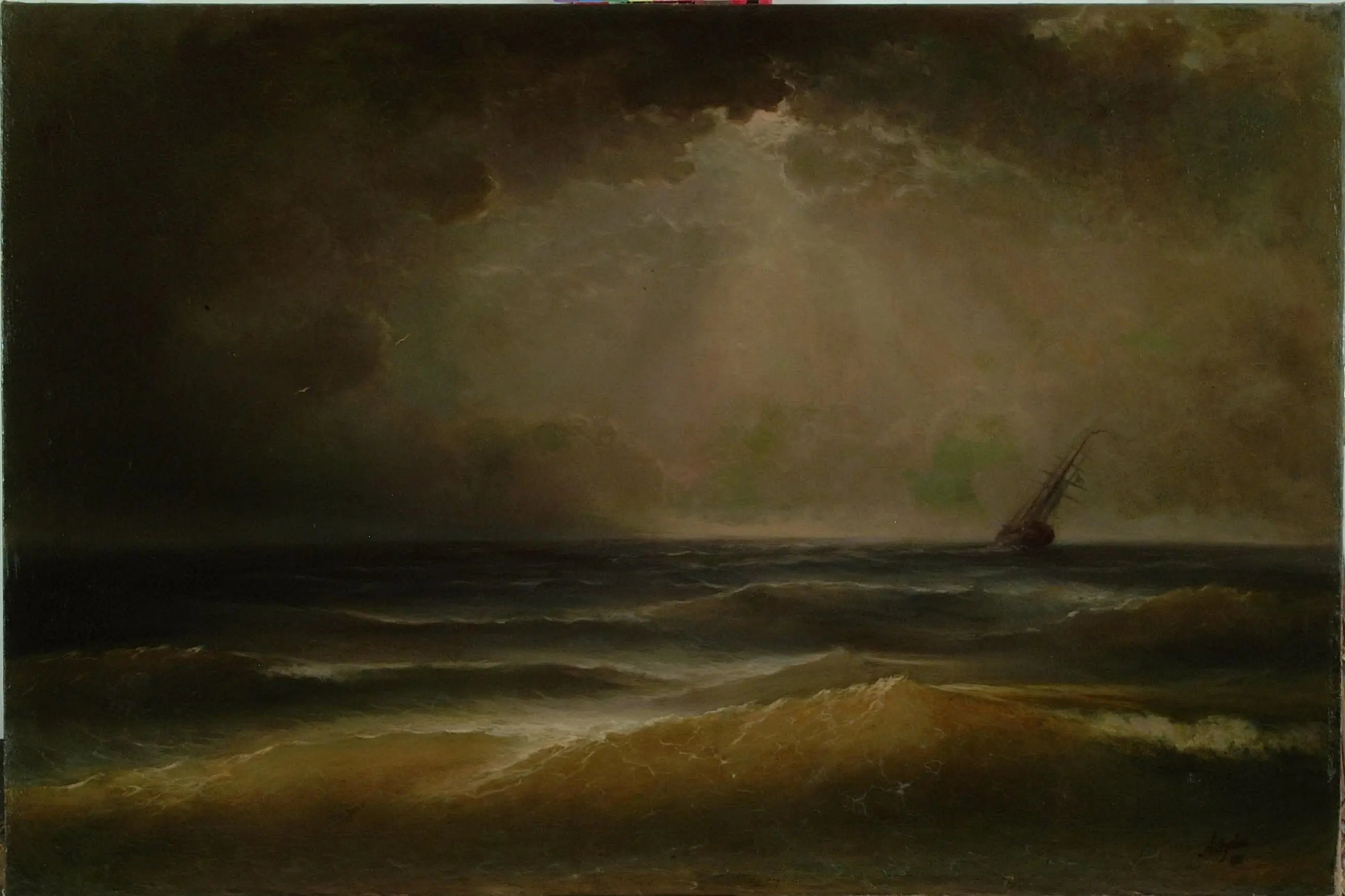 Tempête - Ivan Aïvazovski - Alpha Reproduction