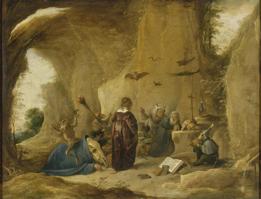 聖アントニウスの誘惑 - ダビッド・テニエール・ジュニア

Source:
Tentation de saint Antoine - David Teniers le Jeune