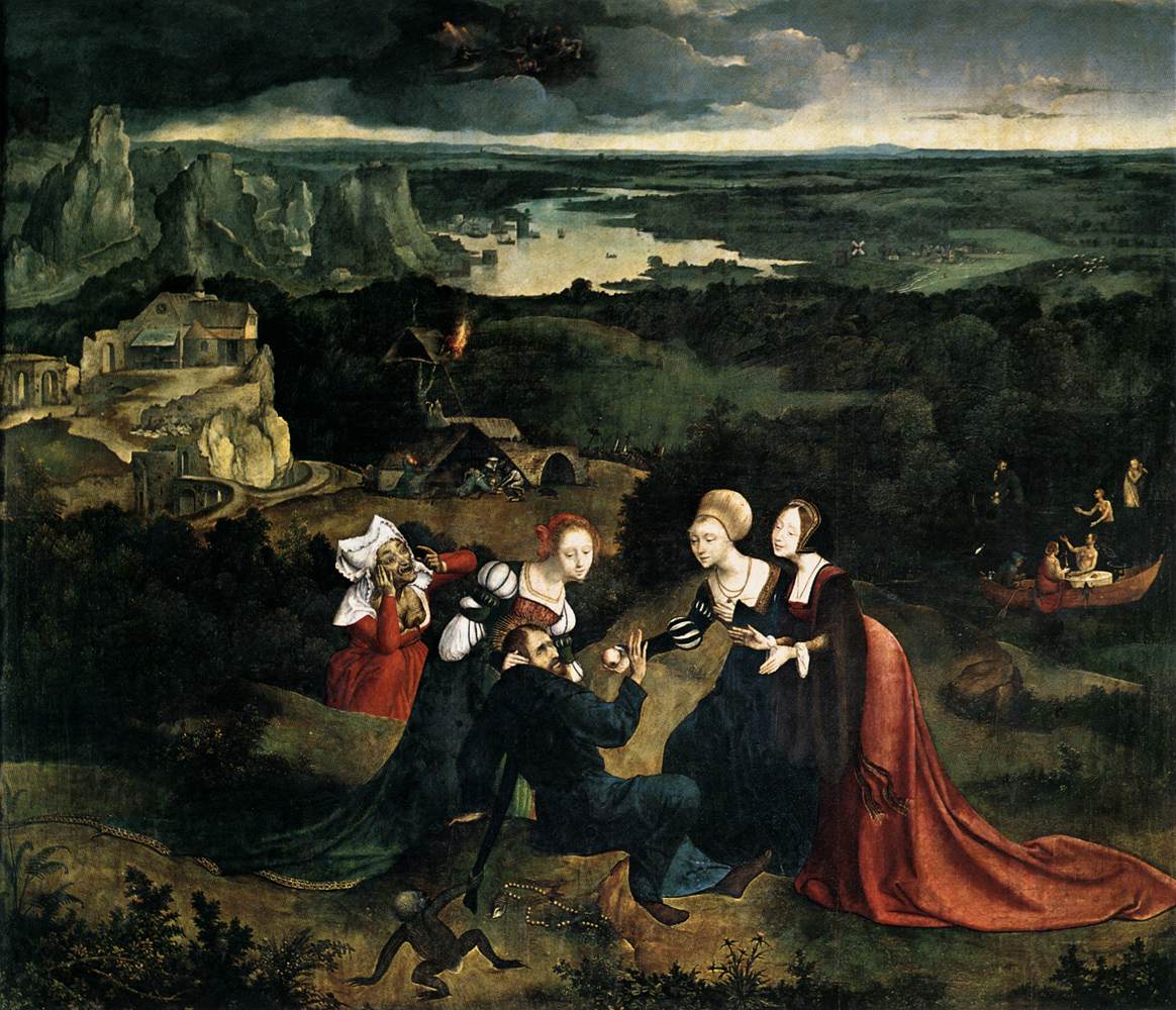 Tentation de saint Antoine - Quentin Metsys - Alpha Reproduction