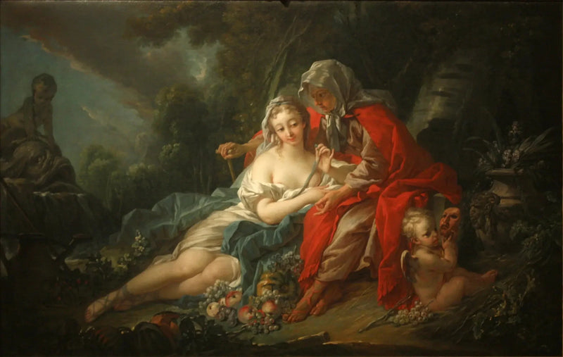 土地：ヴェルトゥムヌとポモーヌ - フランソワ・ブーシェ

Source:
Terre : Vertumne et Pomone - François Boucher