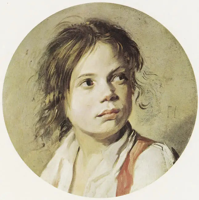 Tête d'un garçon - Frans Hals image 1 copie de tableau peinte à la main