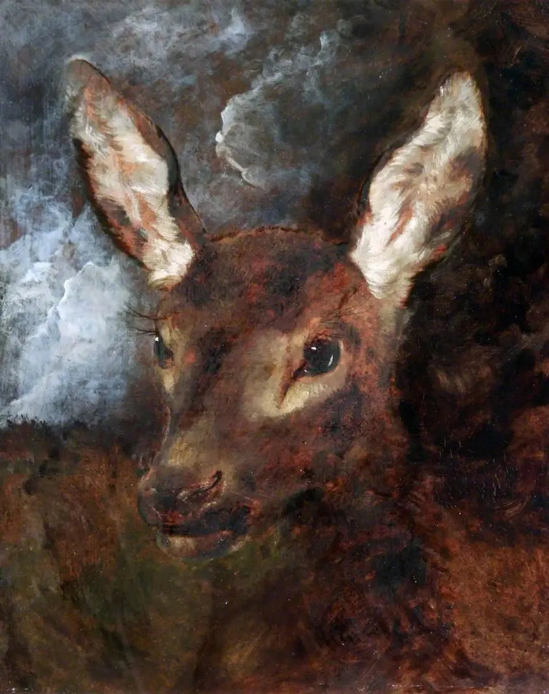 シカの頭部 - エドウィン・ヘンリー・ランスィア

Source:
Tête de biche - Edwin Henry Landseer