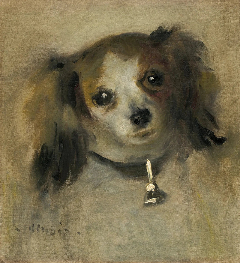 犬の頭 - ピエール＝オーギュスト・ルノワール