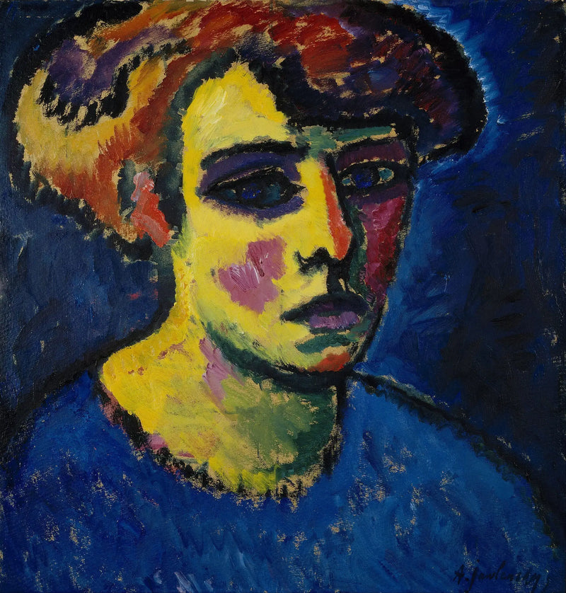 女性の頭部 - アレクセイ・フォン・ヤウレンスキー

Source:
Tête de femme - Alexej von Jawlensky