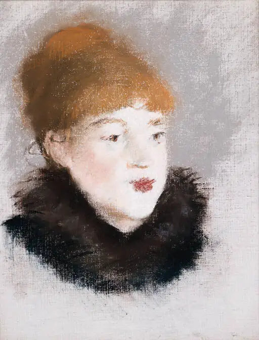 Tête de femme - Édouard Manet image 1 reproduction artisanale de tableau