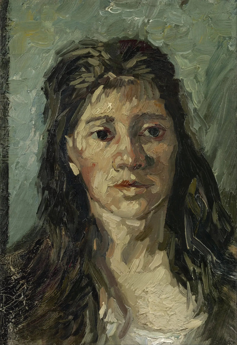 女性の頭部 - Vincent van Gogh