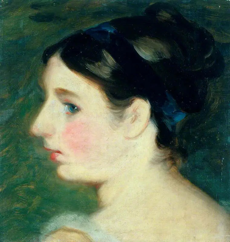 少女の頭（おそらくメアリー・コンスタブルの肖像） - ジョン・コンスタブル

Source:
Tête de fille (probablement un portrait de Mary Constable) - John Constable