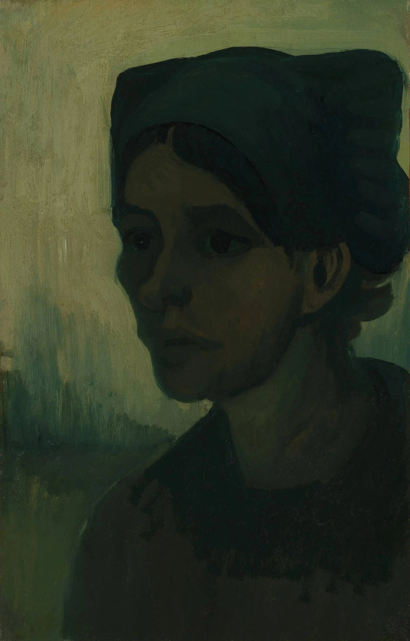 女性の頭部 - Vincent van Gogh