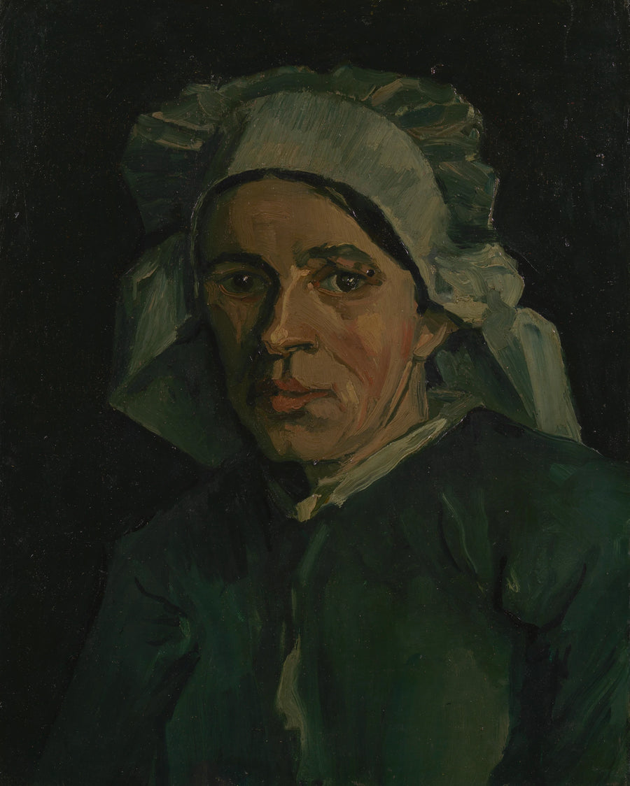 女性の頭部 - Vincent van Gogh