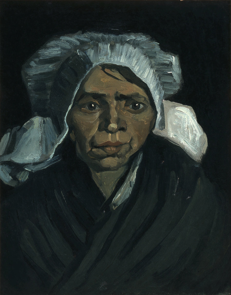 農婦の頭部 - Vincent van Gogh