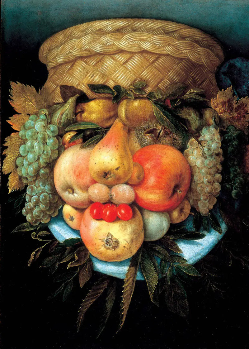 リバーシブルヘッドとフルーツバスケット - ジュゼッペ・アルチンボルド

Source:
Tête réversible avec panier de fruits - Giuseppe Arcimboldo