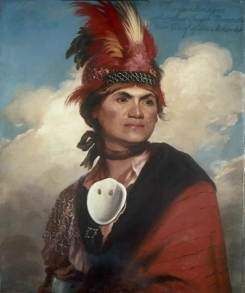 セイエンダネゲア（ジョセフ・ブラン、約1743-1807） - ギルバート・スチュアート

Source:
Thayendanegea (Joseph Brant, vers 1743-1807) - Gilbert Stuart