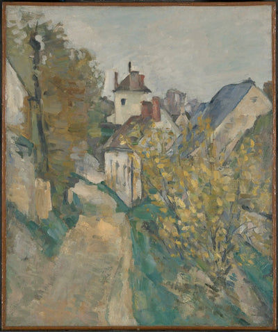 Reproduction du tableau « The House of Dr. Gachet in Auvers-sur-Oise - Paul Cézanne » par Alpha Reproduction en peinture à l’huile