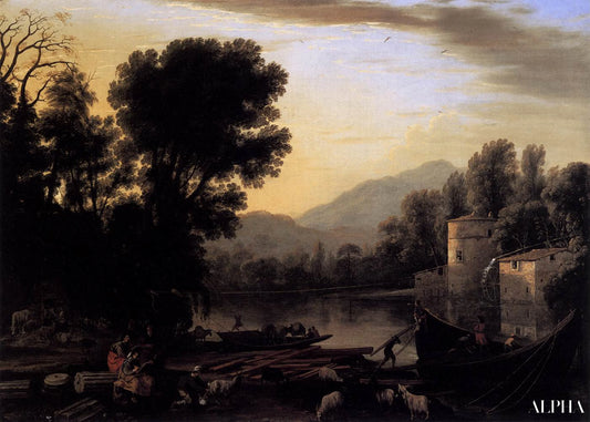 The Mill - Claude Lorrain - Reproductions de tableaux et peintures haut de gamme