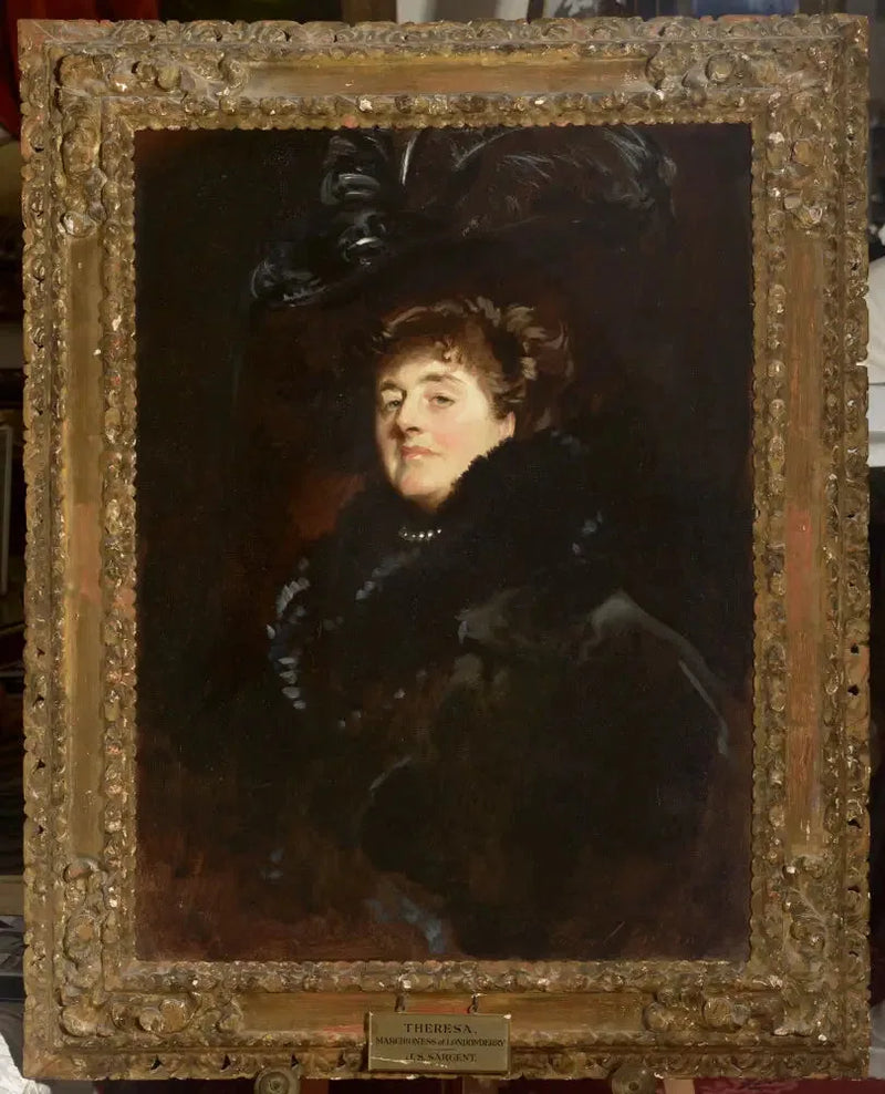 テレサ・スージー・ヘレン・タルボット、ロンドンデリーのマルキーズ（1855 -1919） - ジョン・シンガー・サージェント