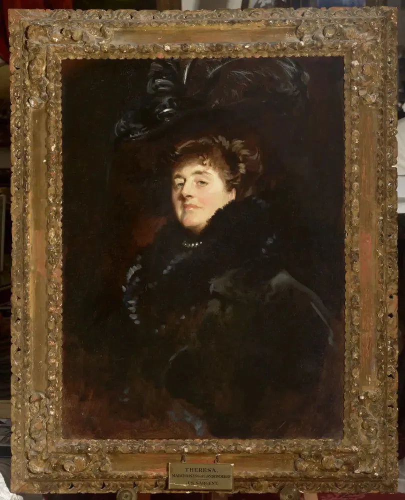 テレサ・スージー・ヘレン・タルボット、ロンドンデリーのマルキーズ（1855 -1919） - ジョン・シンガー・サージェント