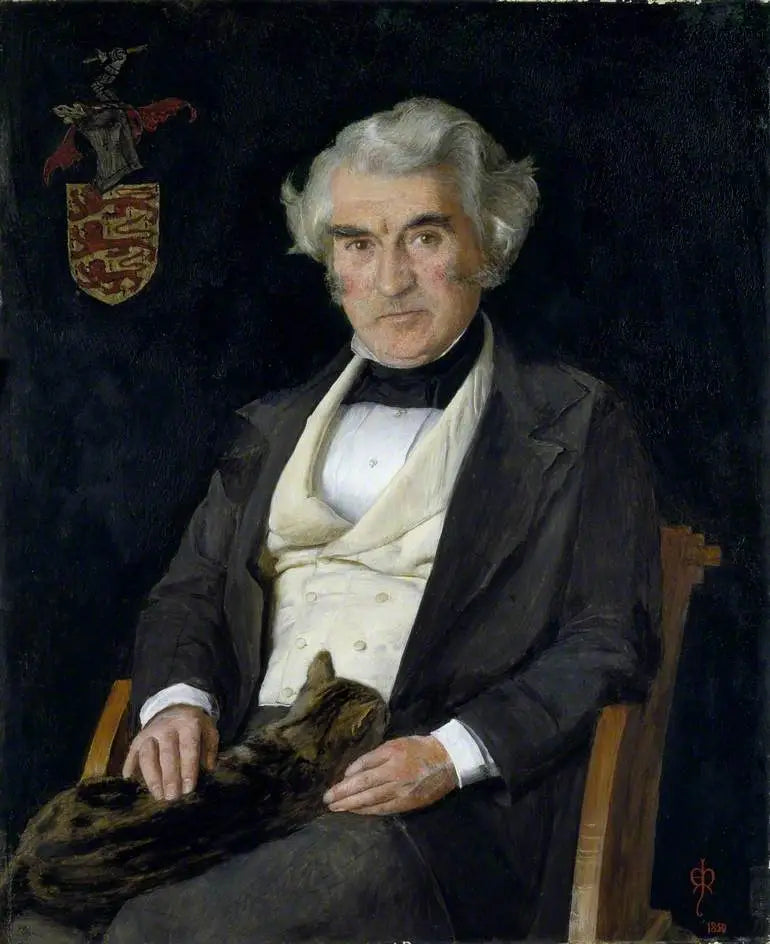 トーマス・コンブ（1796年–1872年） - ジョン・エヴァレット・ミレイ

Source:
Thomas Combe (1796–1872) - John Everett Millais